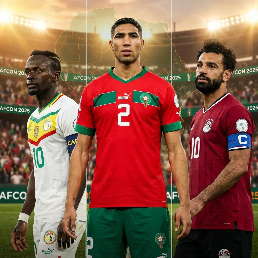 AFCON 2025 Favorites: Morocco, Senegal or Egypt? Predictions
