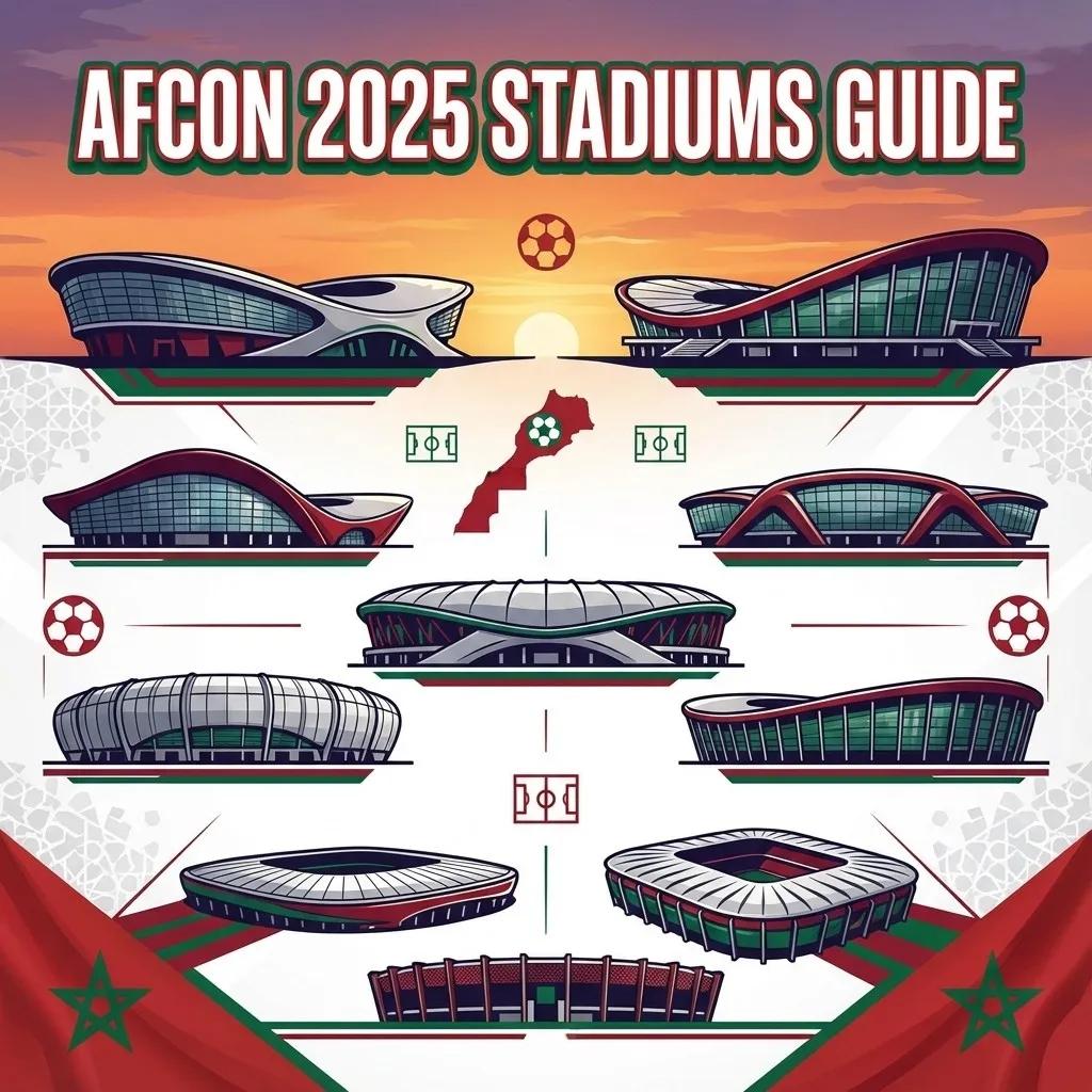 AFCON 2025 Stadiums: Complete Guide to All 9 Morocco Venues